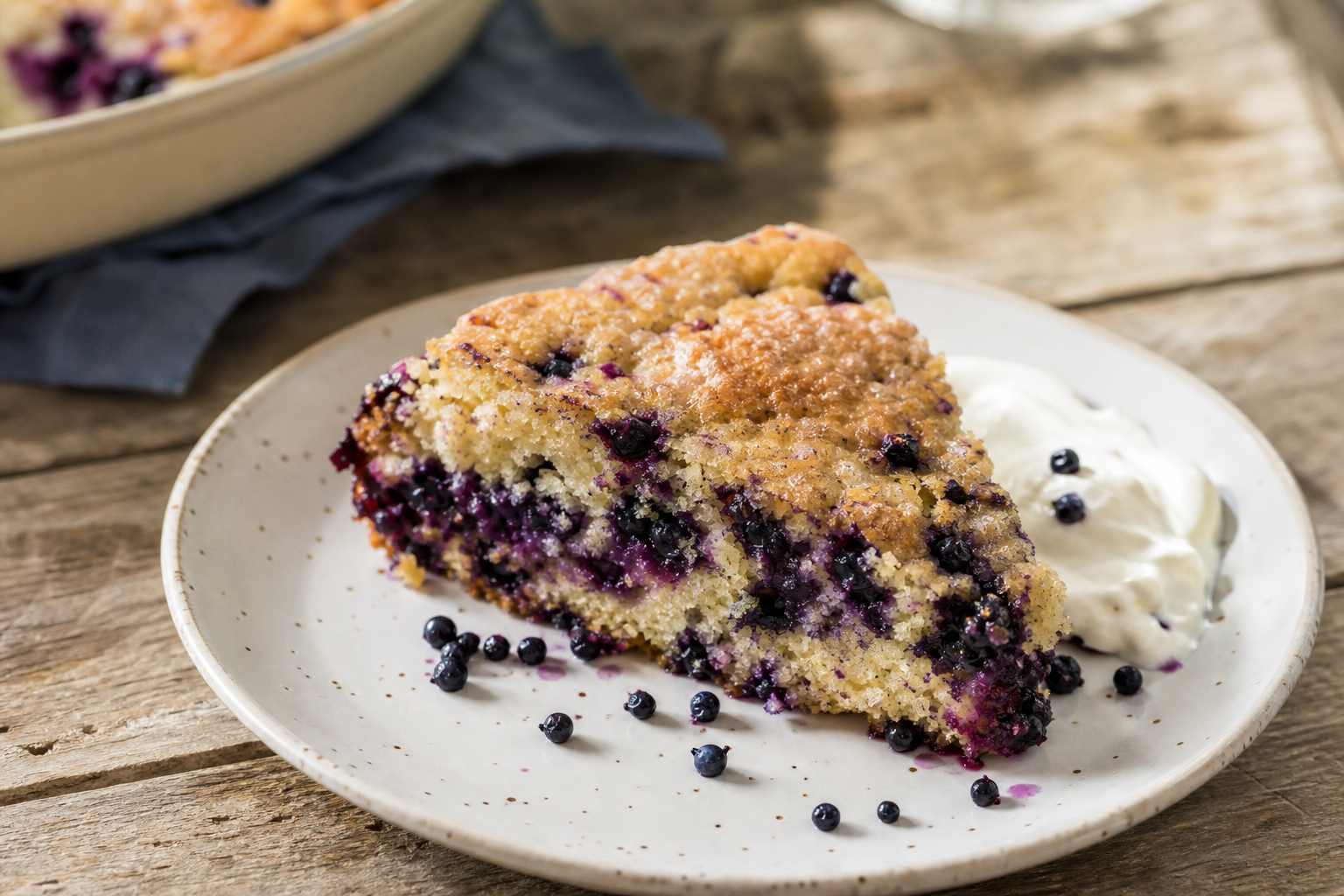 Minnesota Blueberry Buckle