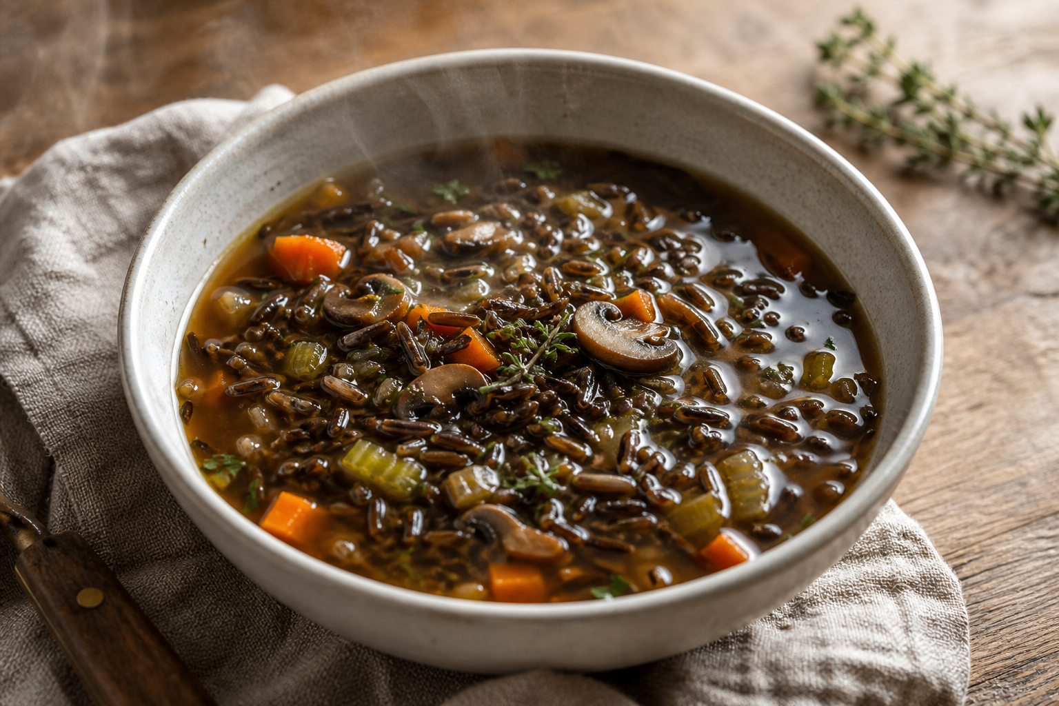 Wild Rice Soup, Without Apology